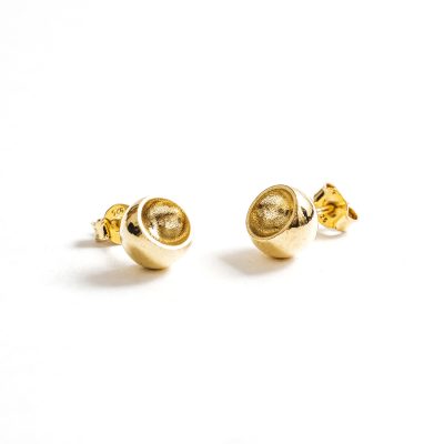 kõrvarõngad GOLD PLATED SILVER CRANBERRY by Krista Lehari+KEHA3