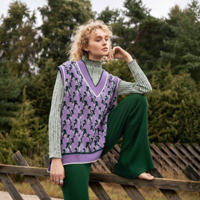 meriino vest VIOLA by Woolish