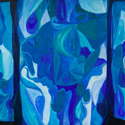 siidirätik ARRAK TRIPTÜHHON (1965) by Miurio (65x65)