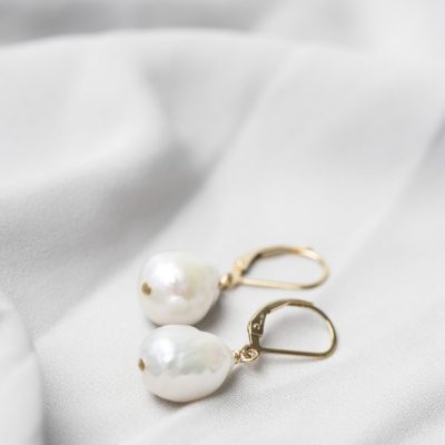 kõrvarõngad COCO GRANDE HOOK - PEARL by NVBYK