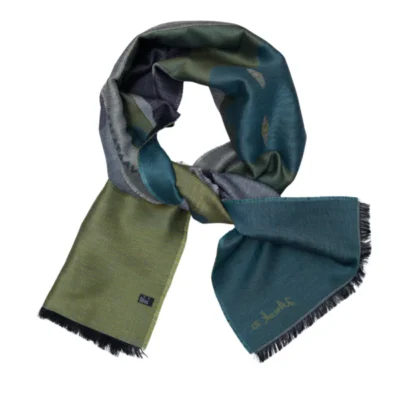 wool scarf ARRAK ´´VIEWERS´´ (1970) by Miurio