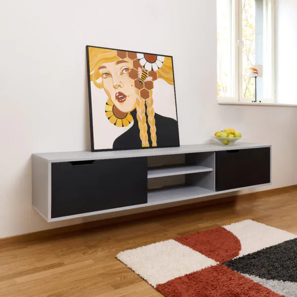 sliding doors TV-table NOBLE by Radis