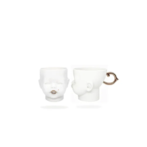 espresso set of 2 golden OH BABY! by Marion Isabelle Varik - Eesti ...