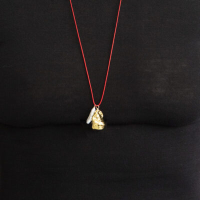 kaelaehe LONG RED CORD & PEARL by NVBYK