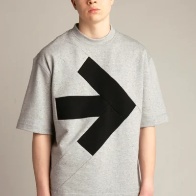 meeste oversized noolega t-särk by Reet Aus