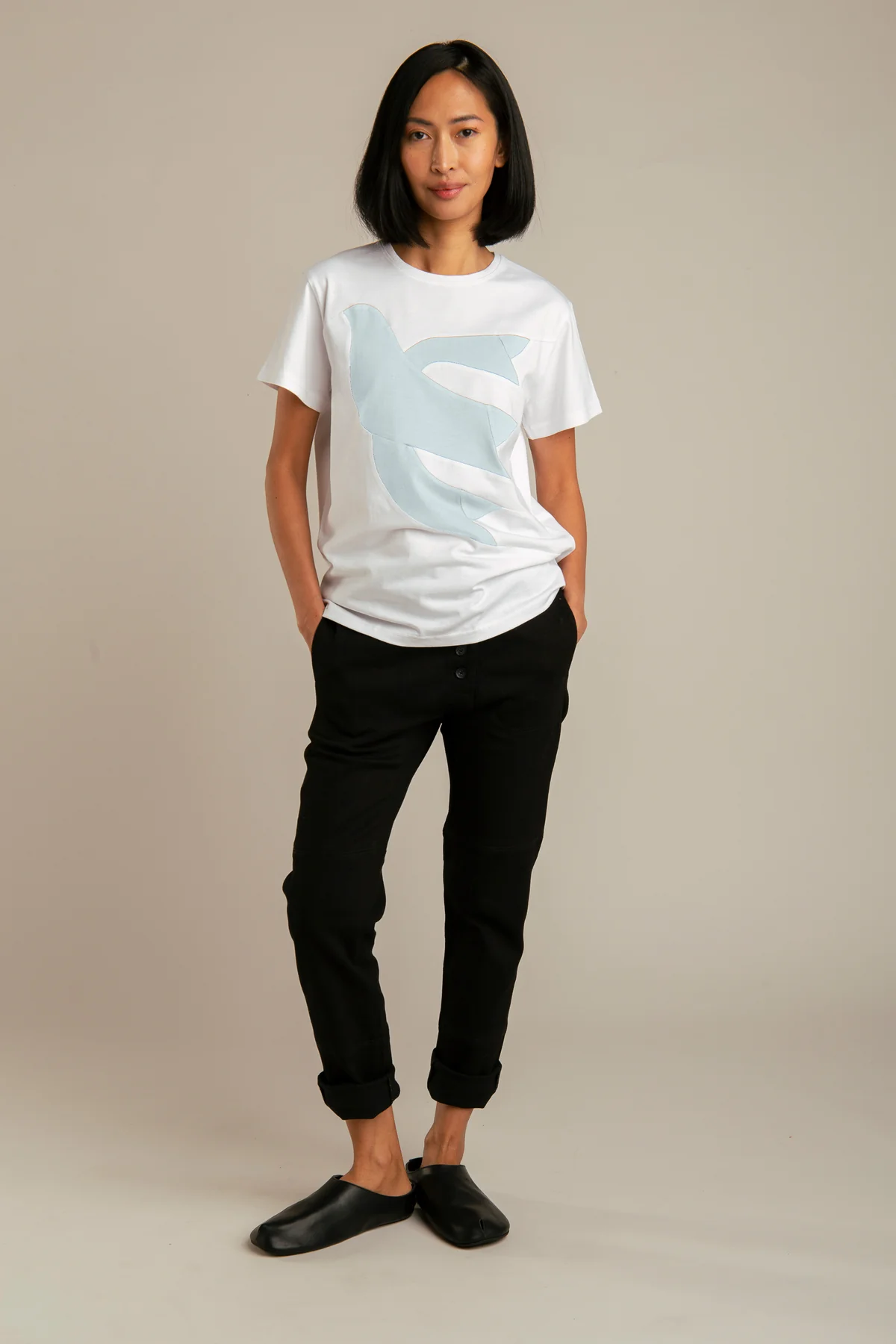 naiste UP-SHIRT tuvi motiiv by Reet Aus