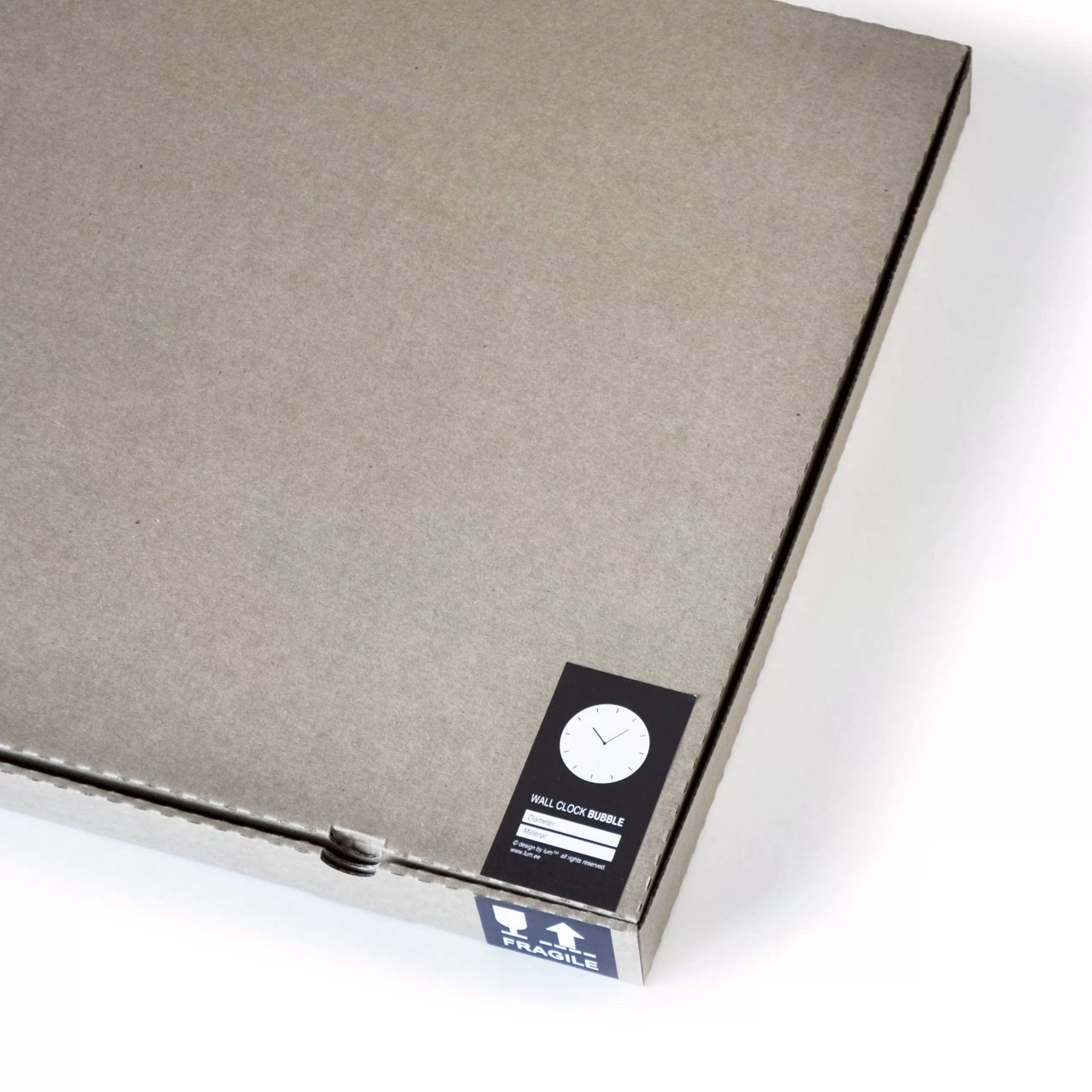 puidust seinakell BUBBLE by LUM