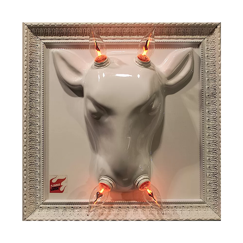 Seinalamp HULLUMEELSUS by Tarmo Luisk