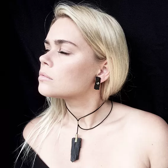 jewellery series: CHARCOAL by K i l l u d