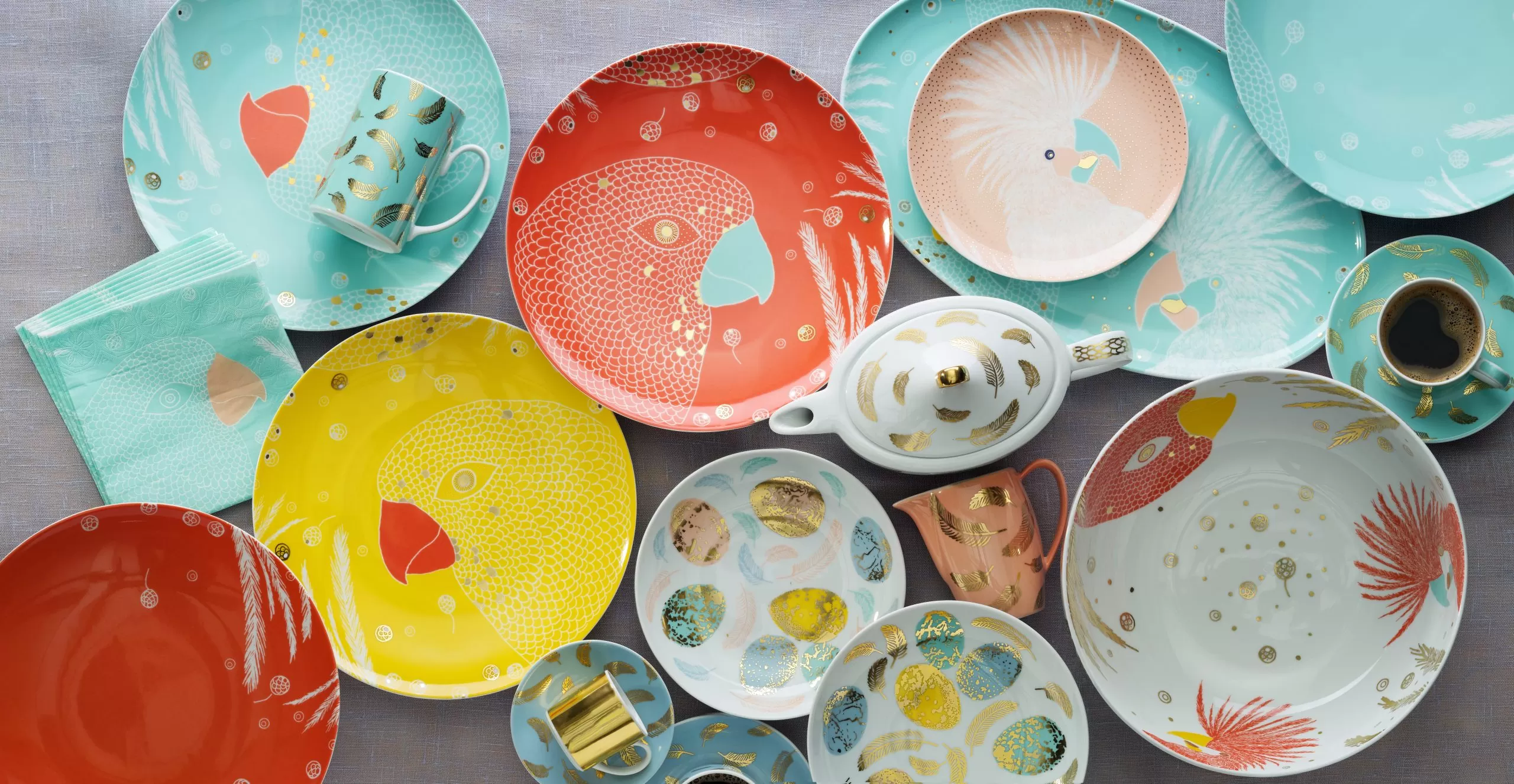 dinner plate BIRD SIMPLE by Liisu Arro