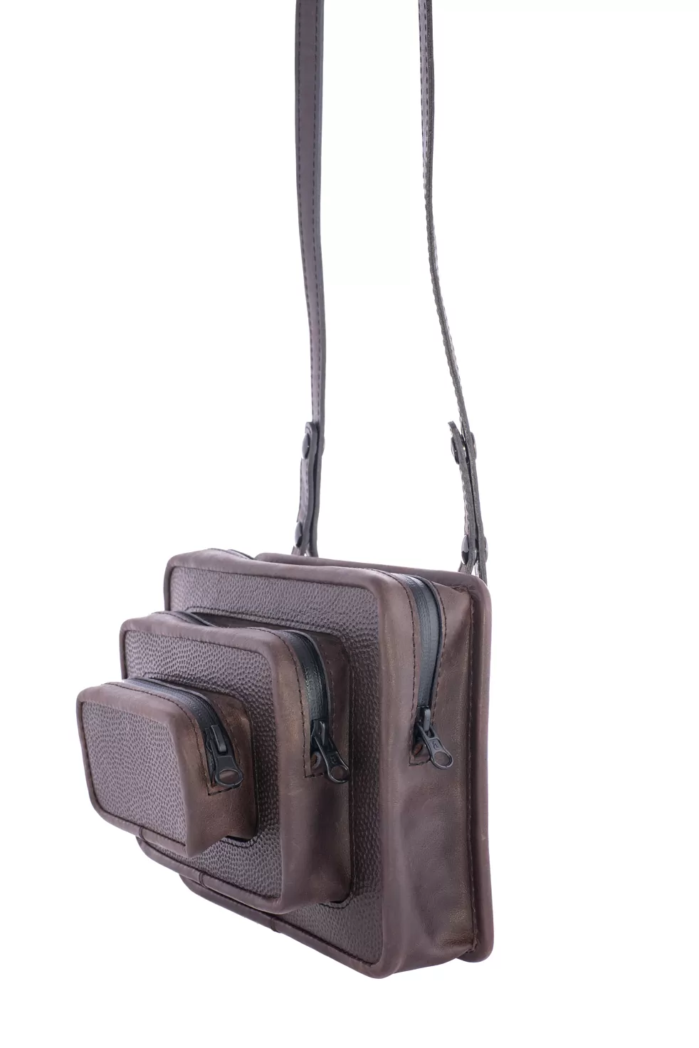 leather bag MINI+ by Tiina Andron