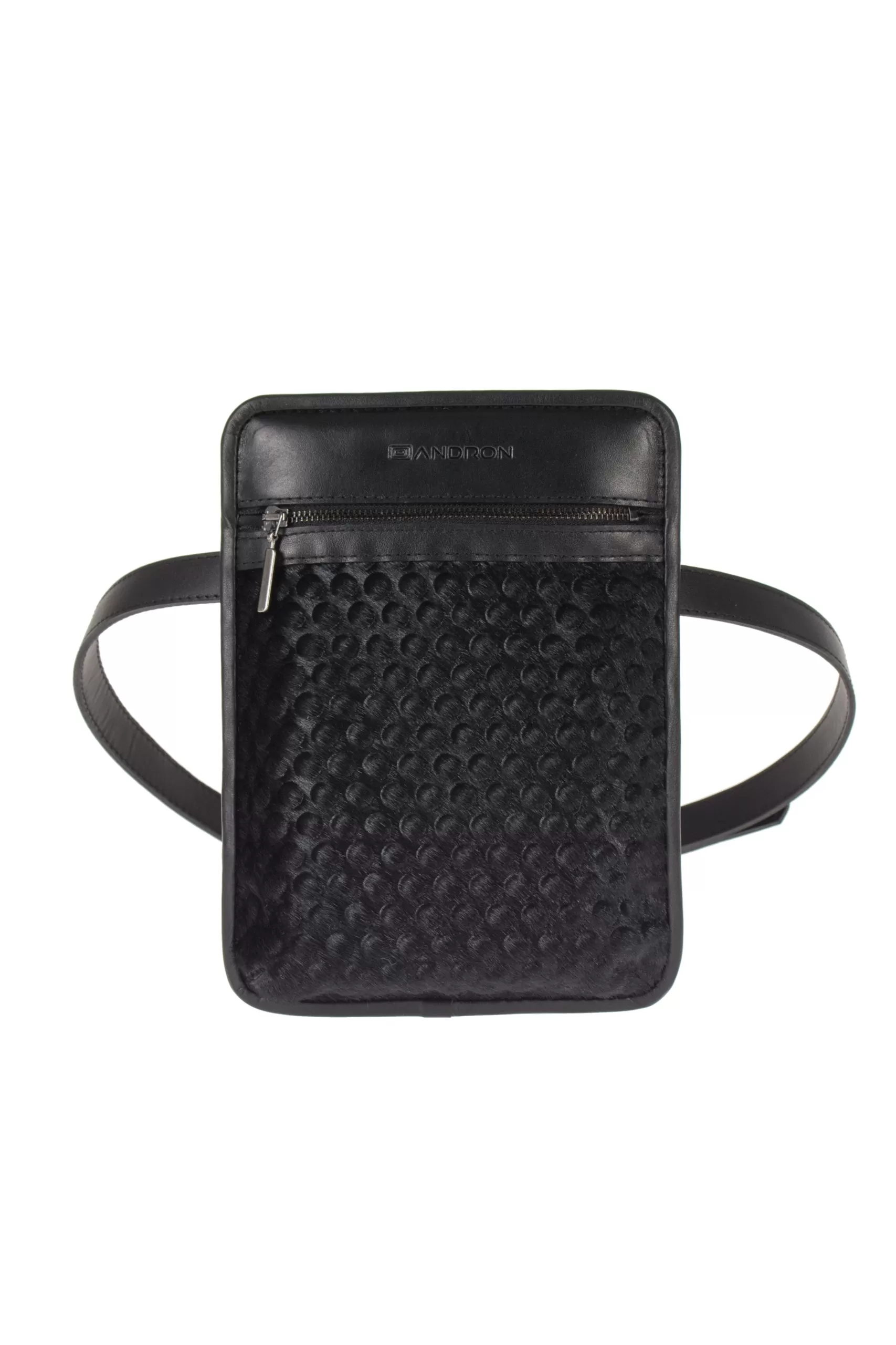 leather belt-soulder bag PORTRAIT by Tiina Andron