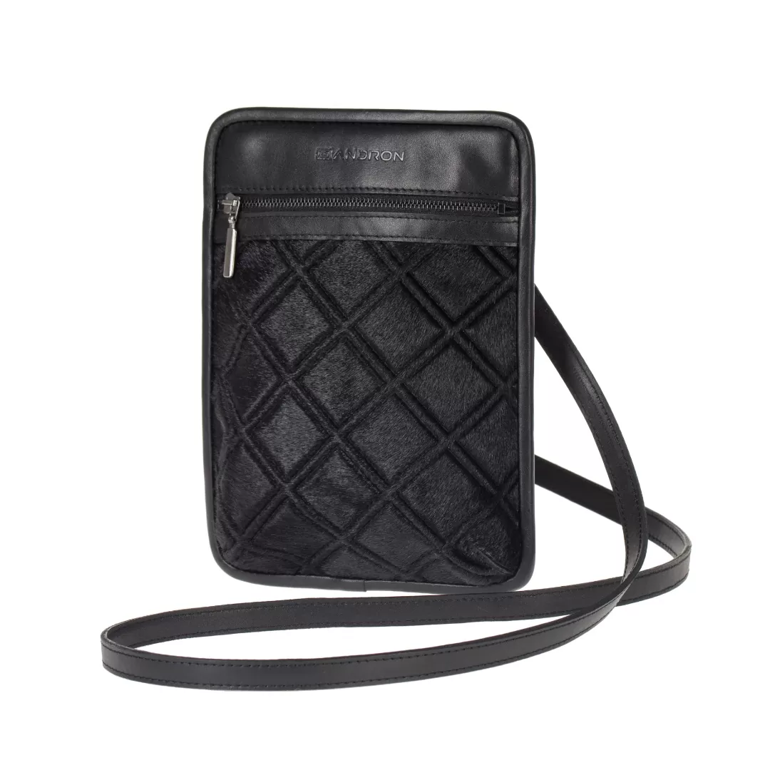 leather belt-soulder bag PORTRAIT by Tiina Andron