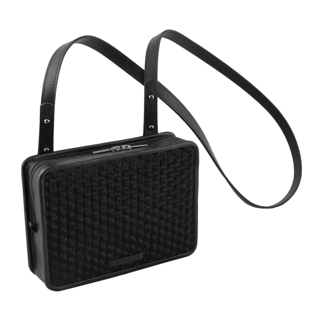 leather clutch ENIGMA by Tiina Andron