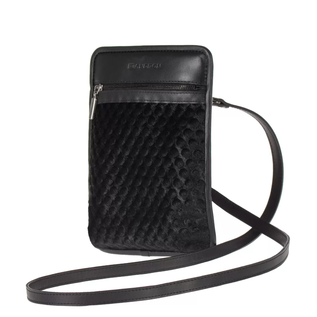 leather belt-soulder bag PORTRAIT by Tiina Andron