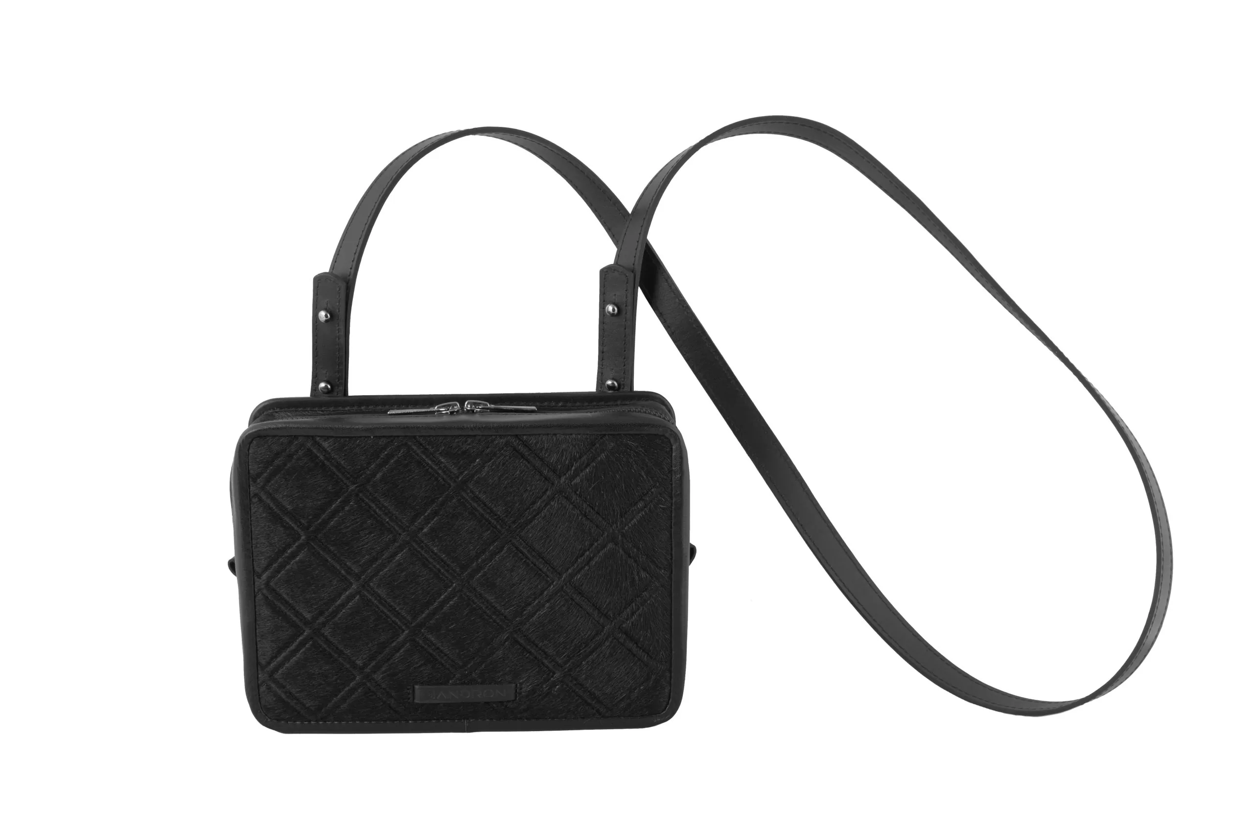 leather clutch ENIGMA by Tiina Andron