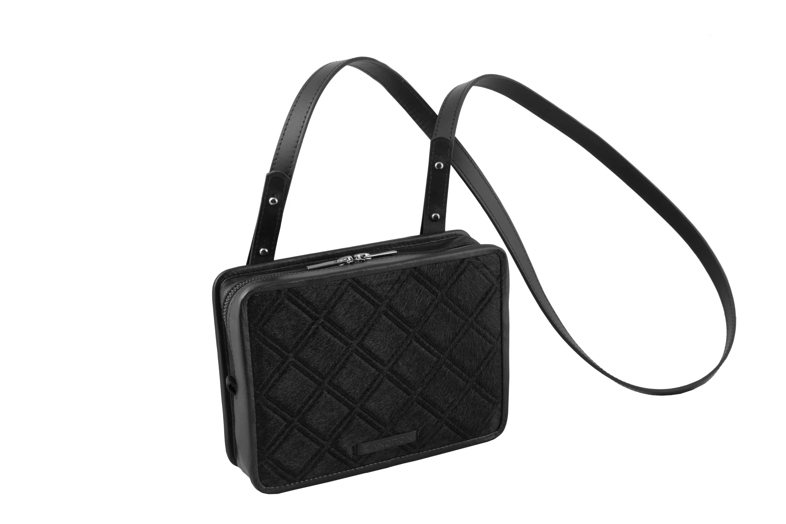 leather clutch ENIGMA by Tiina Andron