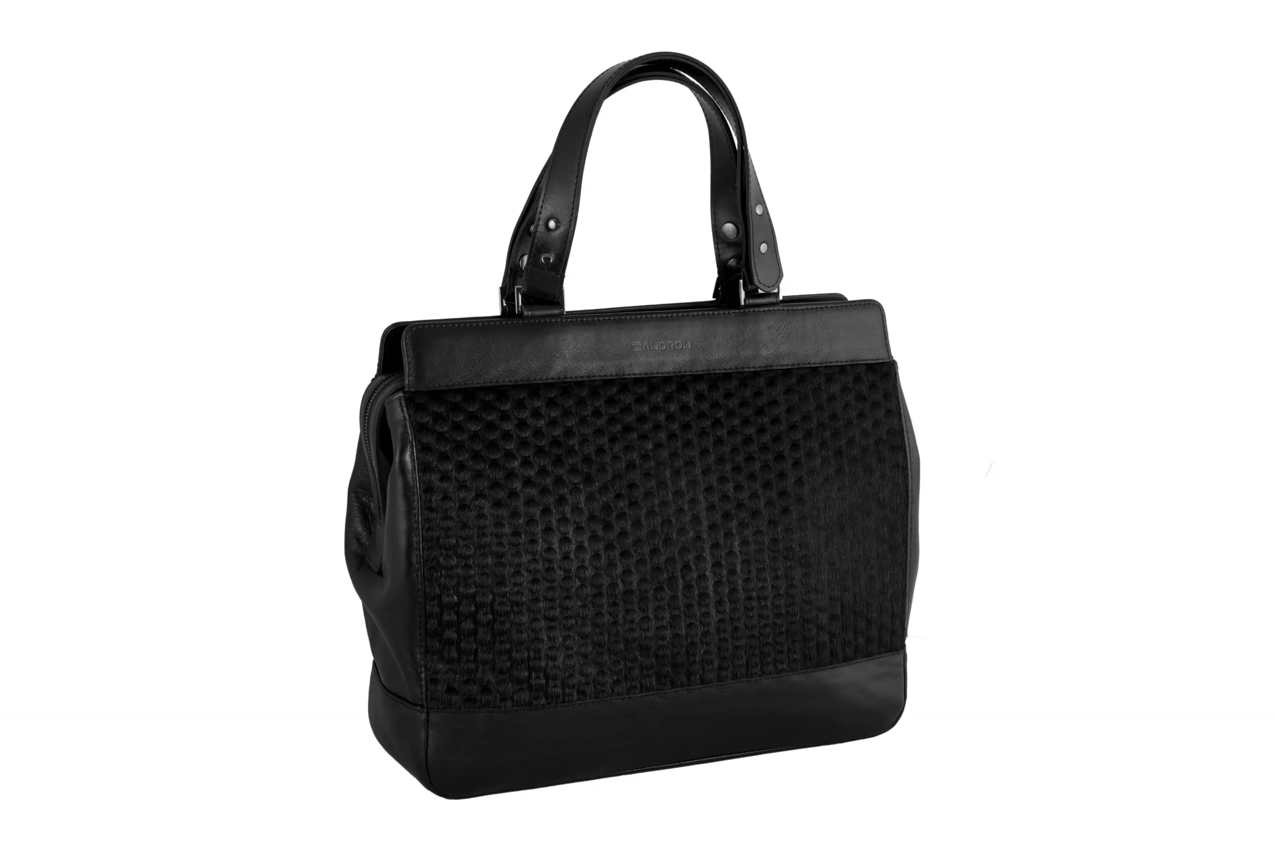 leather tote bag ENIGMA by Tiina Andron