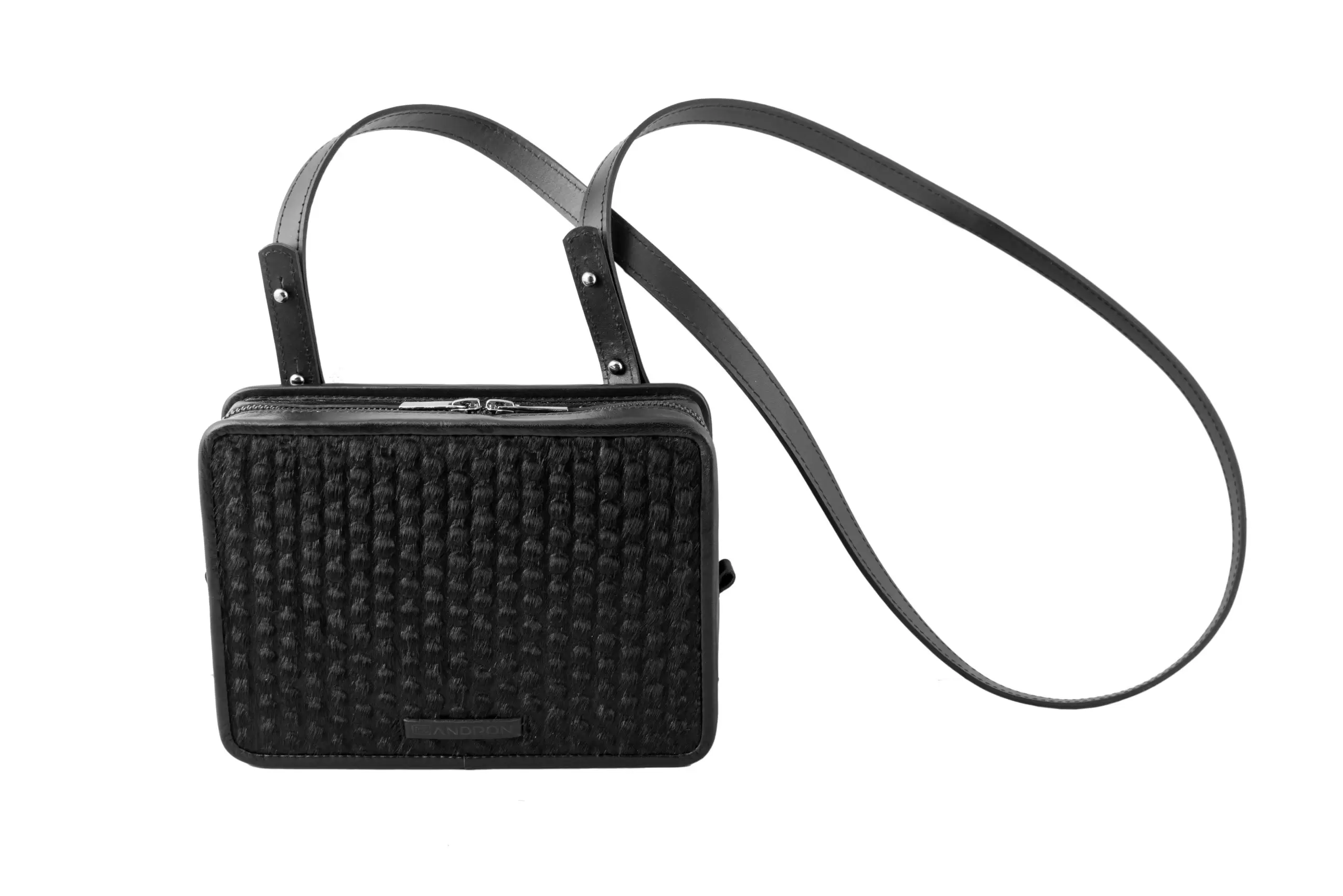 leather clutch ENIGMA by Tiina Andron