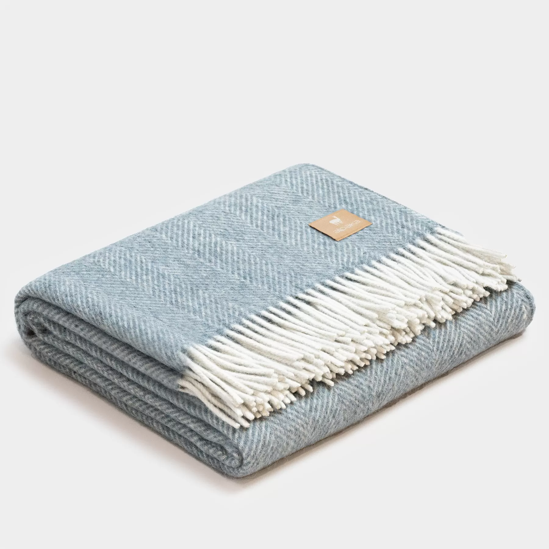 plaid CLASSIC FISHBONE by Alpaka