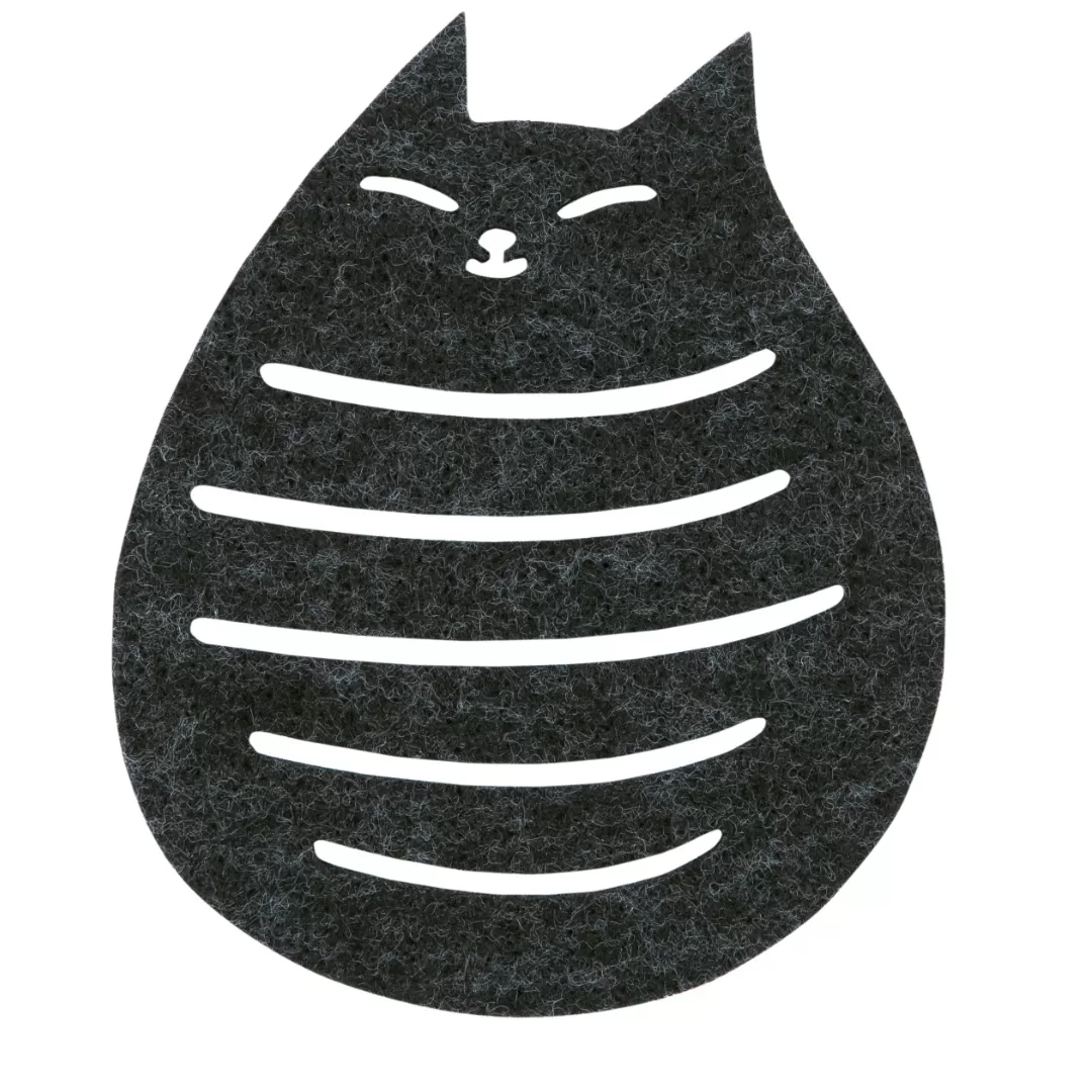 felt trivet CAT by Maria Rästa
