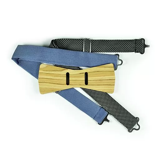 wooden bowtie BOW II by Lum