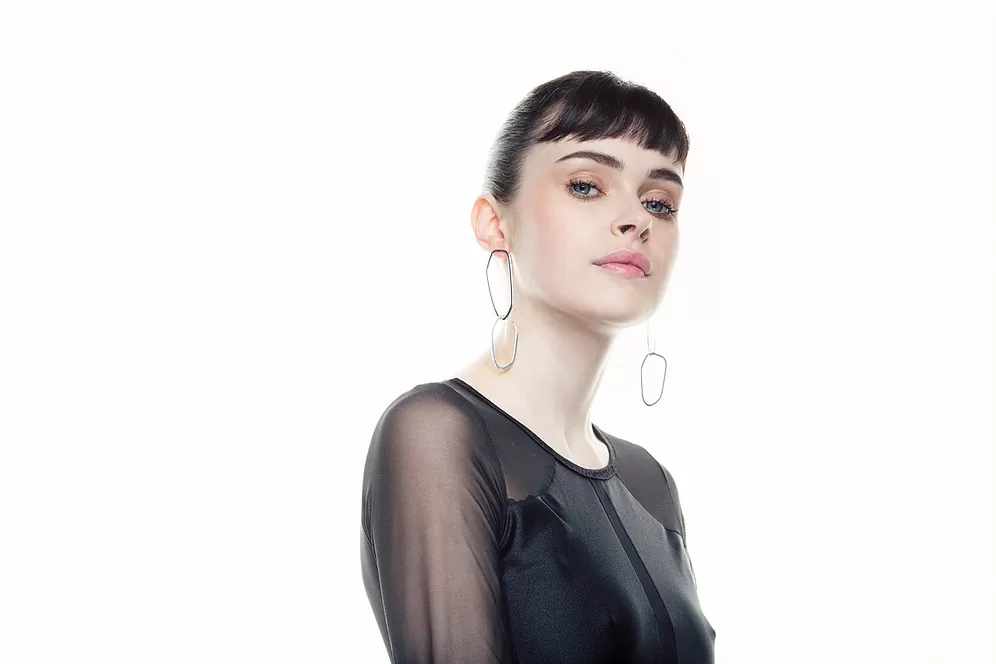 earrings FRAMES DOUBLE by Lisa Kroeber