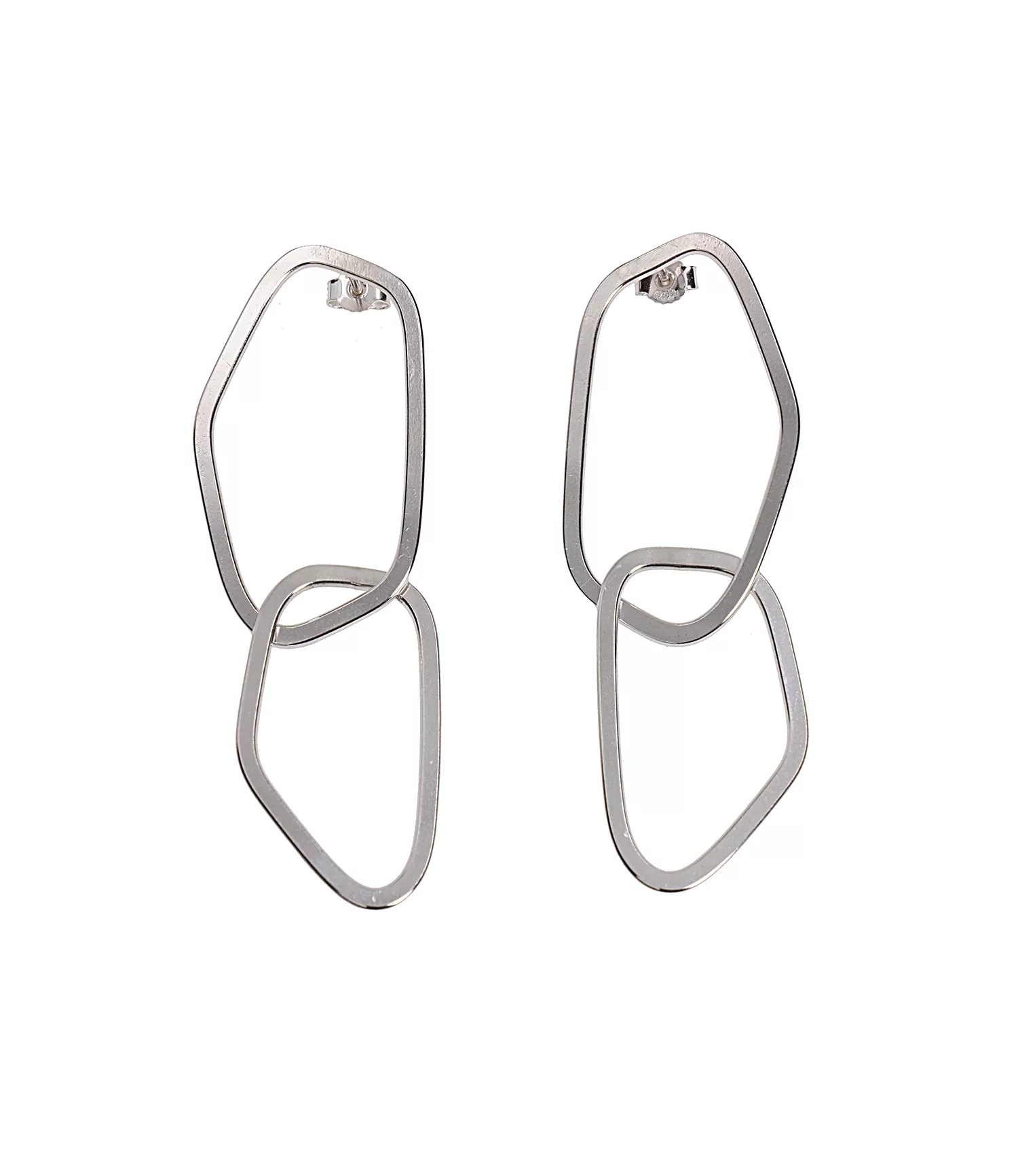 earrings FRAMES DOUBLE by Lisa Kroeber
