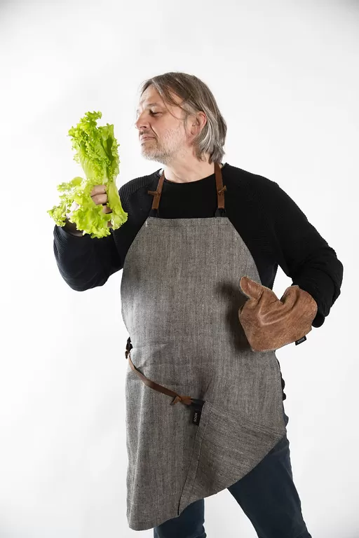 linane põll nahast detailidega by KOOSdisain