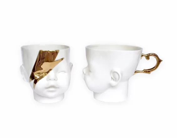 porcelain mug OH BABY! by Marion Isabelle Varik