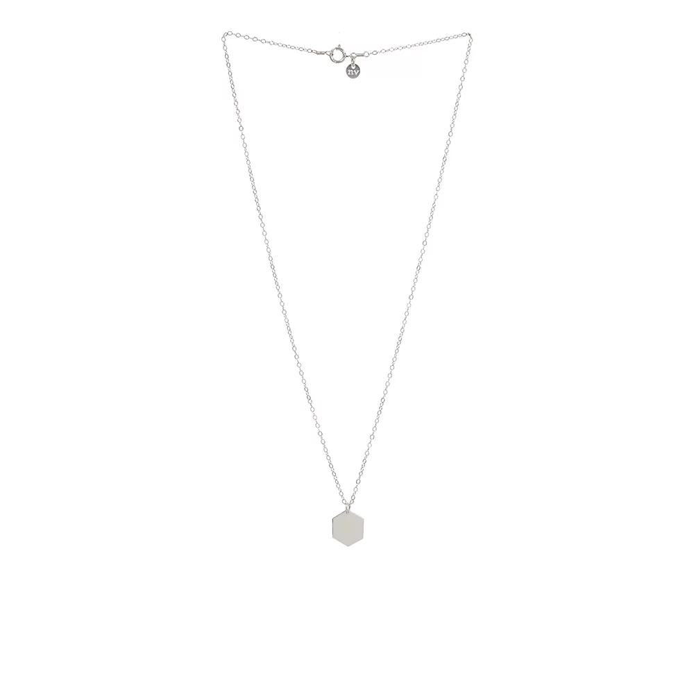 necklace HEXAGON by New Vintage by Kriss