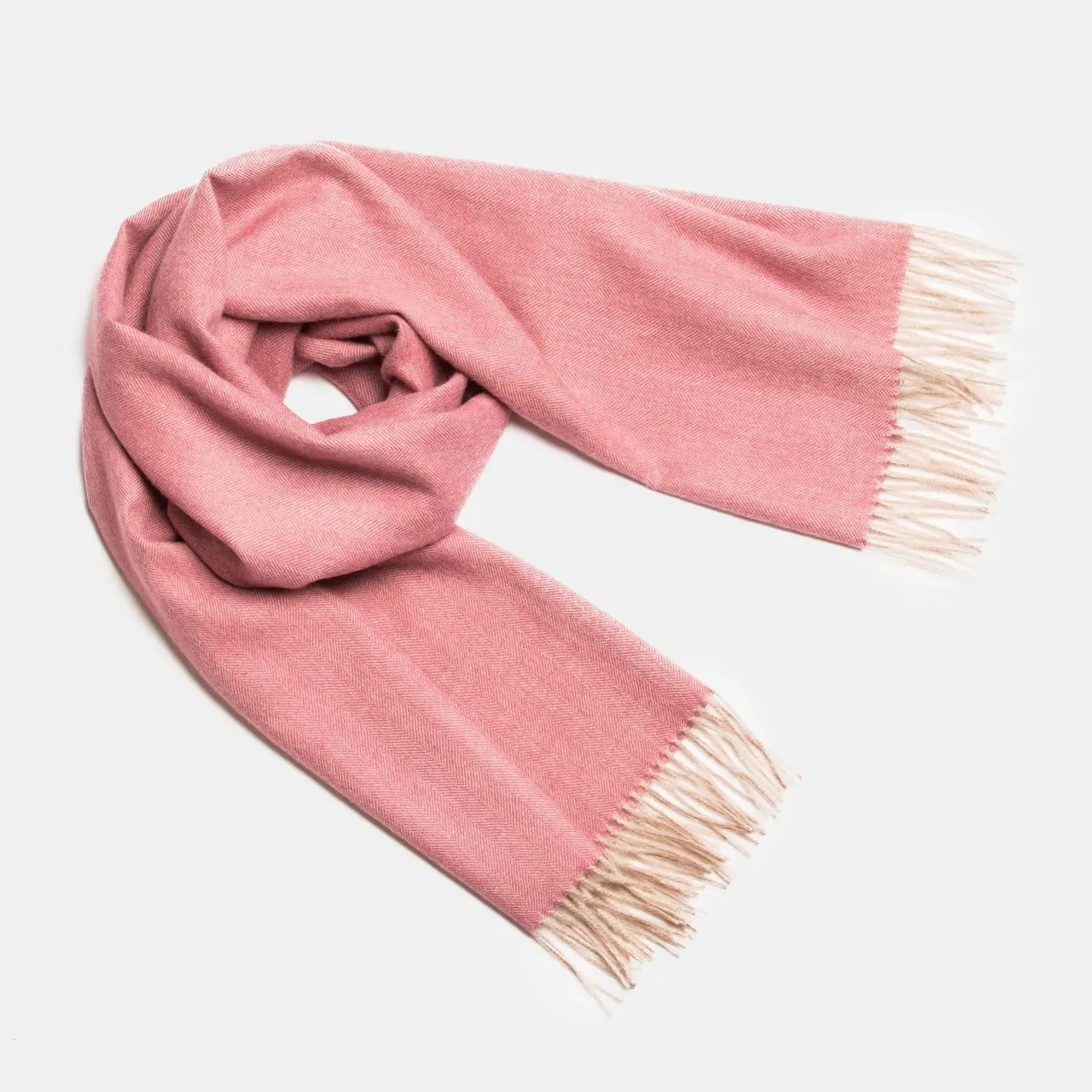 shawl EXCLUSIVE FISHBONE by Alpaka