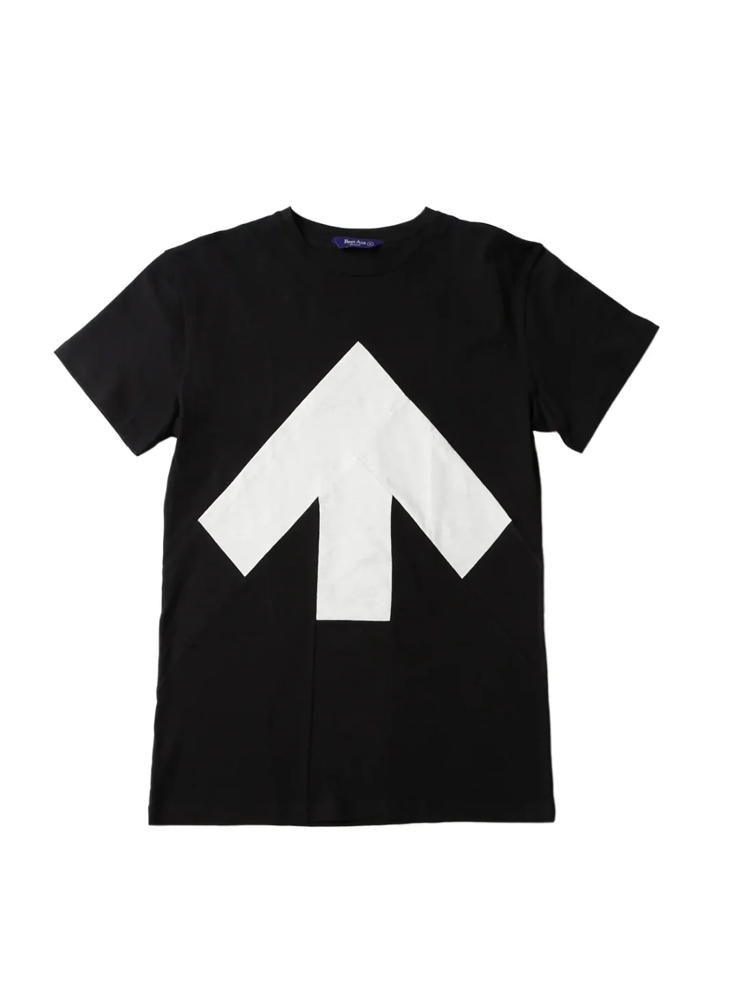 men´s Up-shirt BLACK with WHITE ARROW by Reet Aus