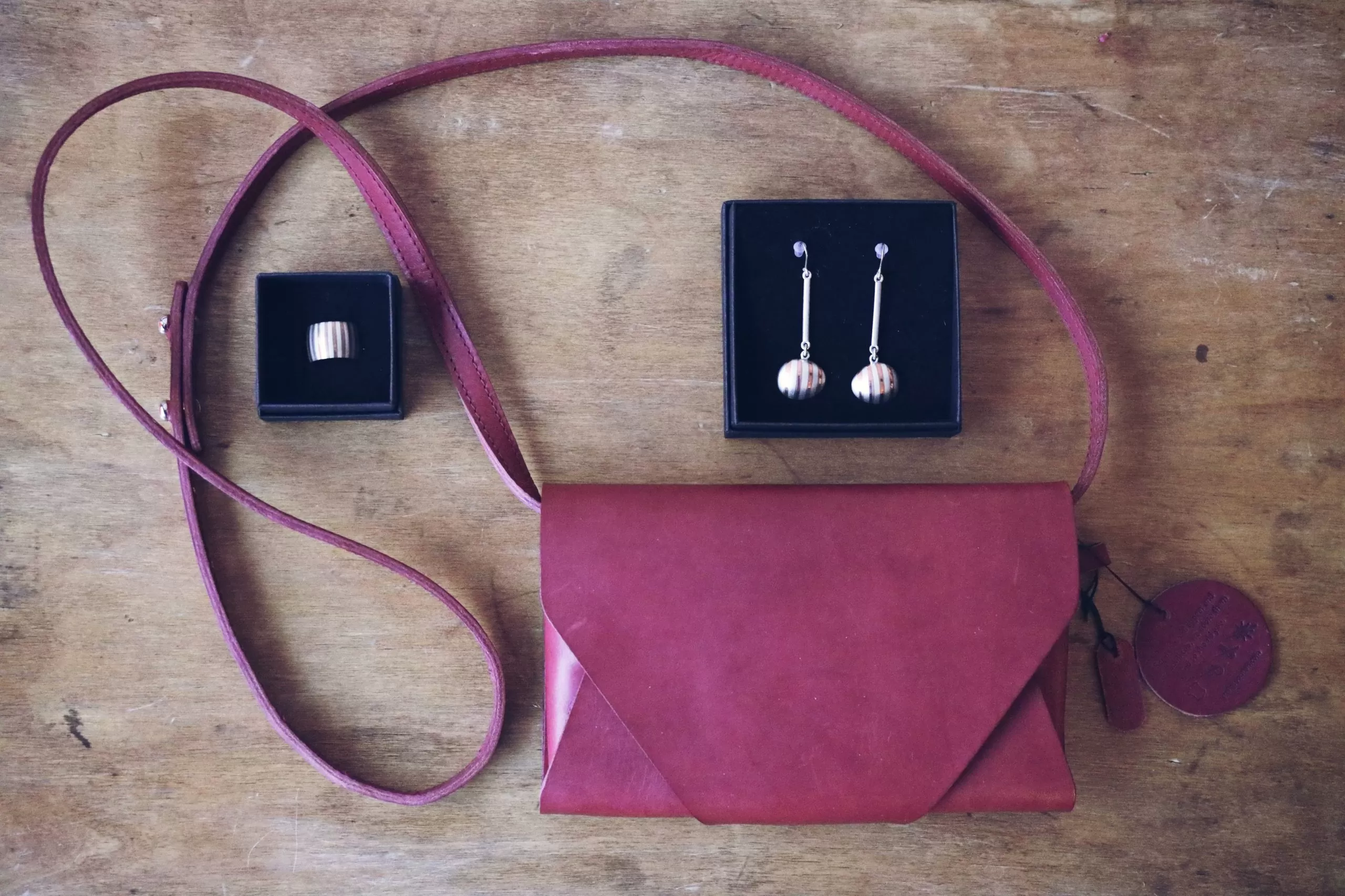 earrings STRIPE by Ülle Kõuts