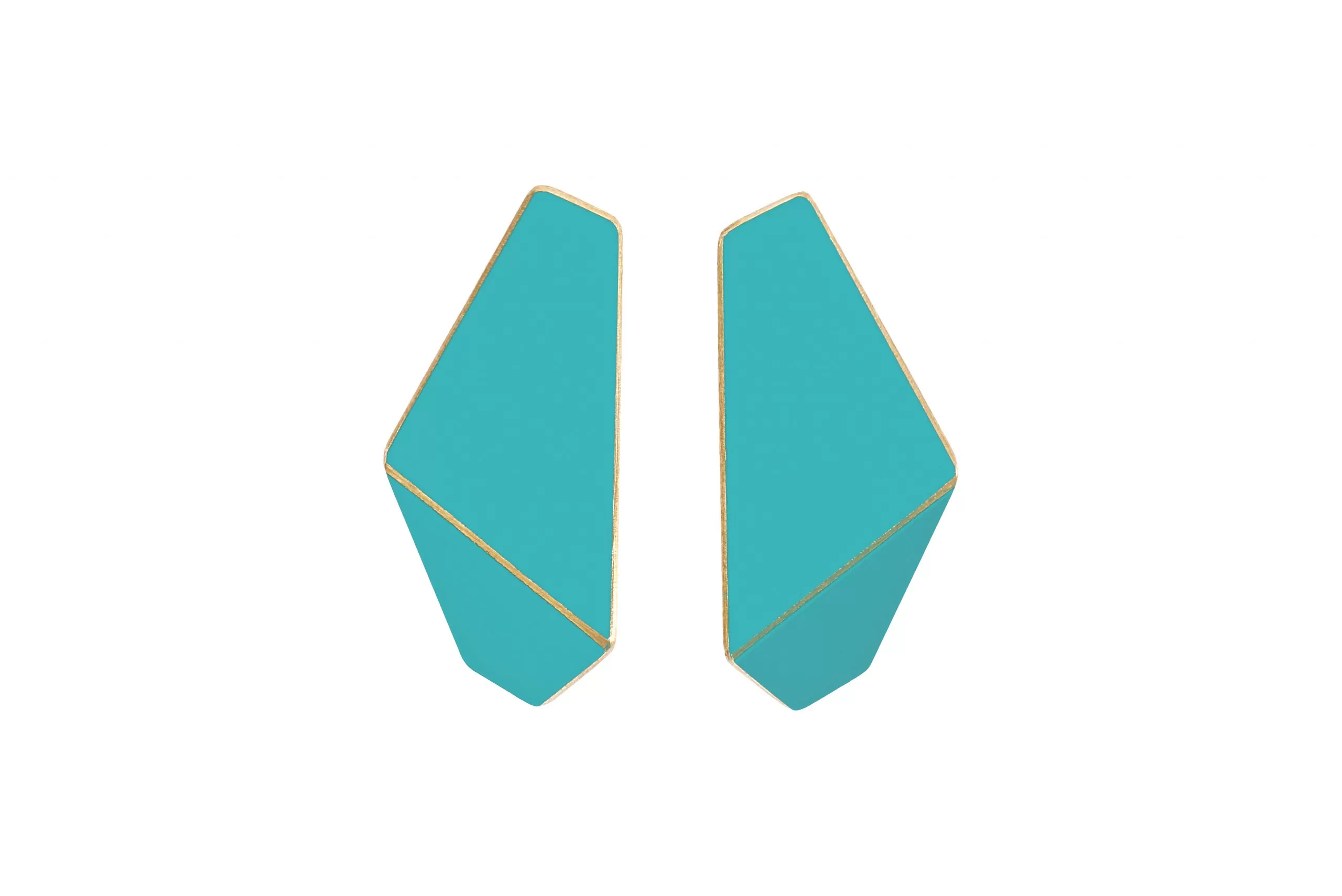 earrings FOLDED SLIM by Lisa Kroeber