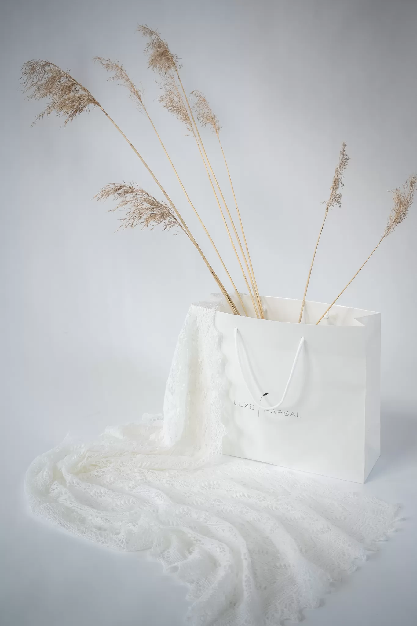 Haapsalu scarf with QUEEN SILVIA by Luxe Hapsal