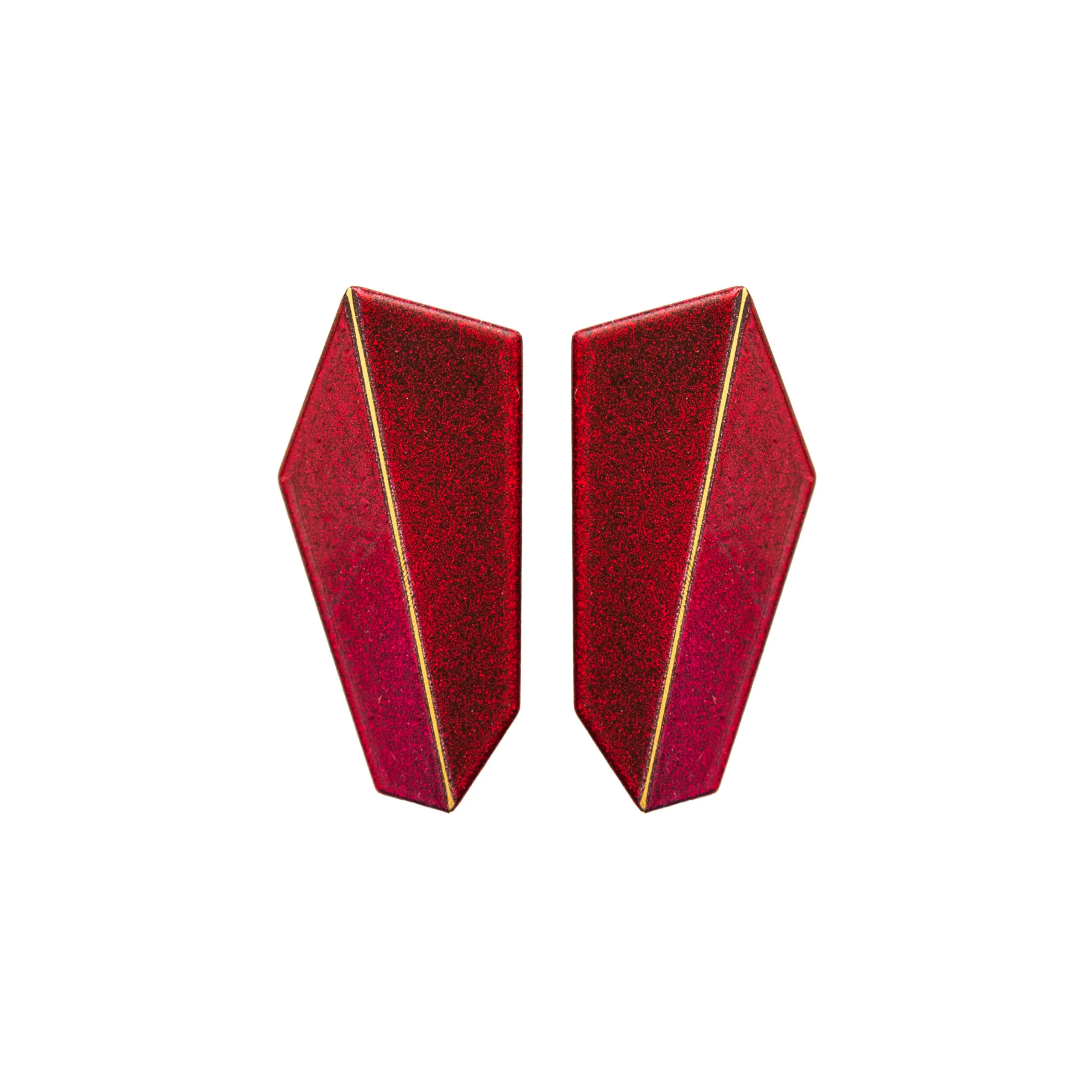 kõrvarõngad FOLDED VERTICAL by Lisa Kroeber