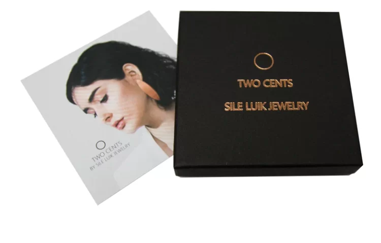 kaelaehe TWO CENTS by Sile Luik Jewelry