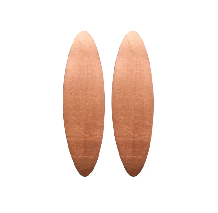 earrings TWO CENTS by Sile Luik Jewelry