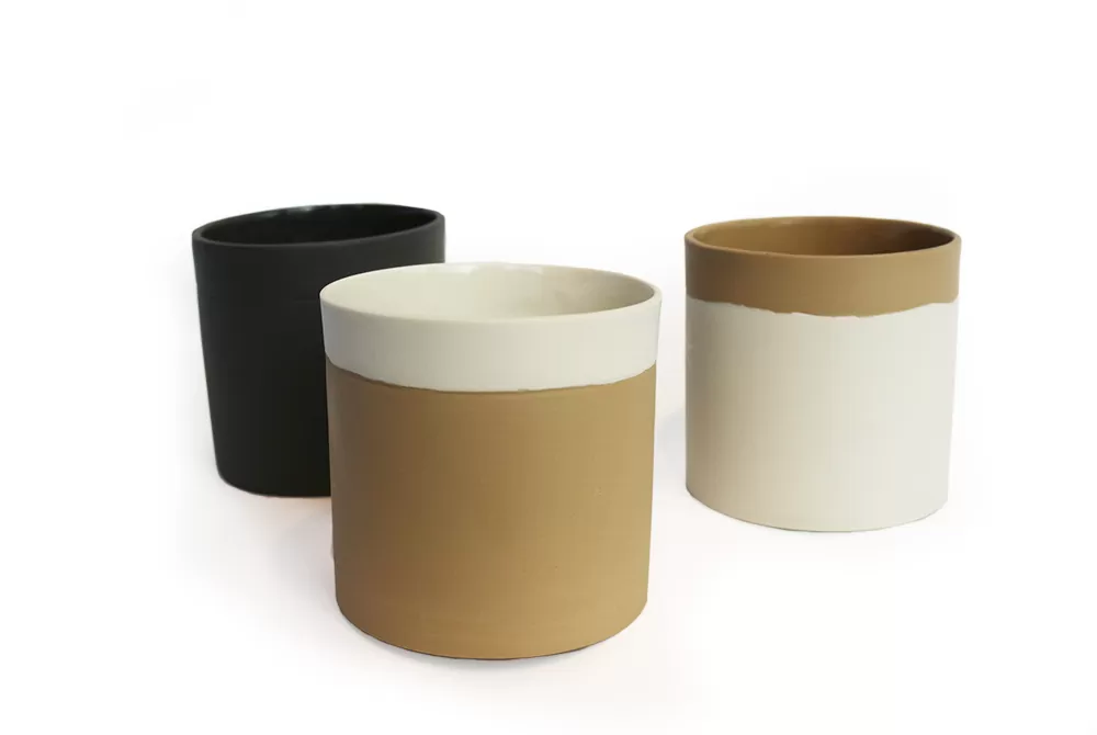 coffee cup STRIPE  by Nüüd Ceramics