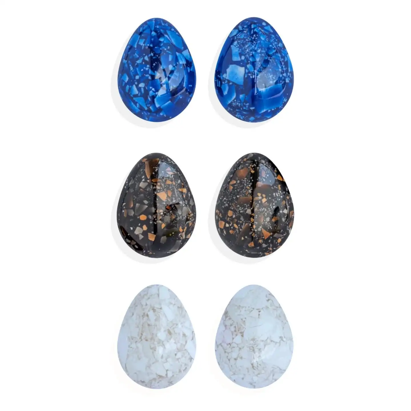 earrings SCRAMBLED EGGS MUNA by Laura Saks