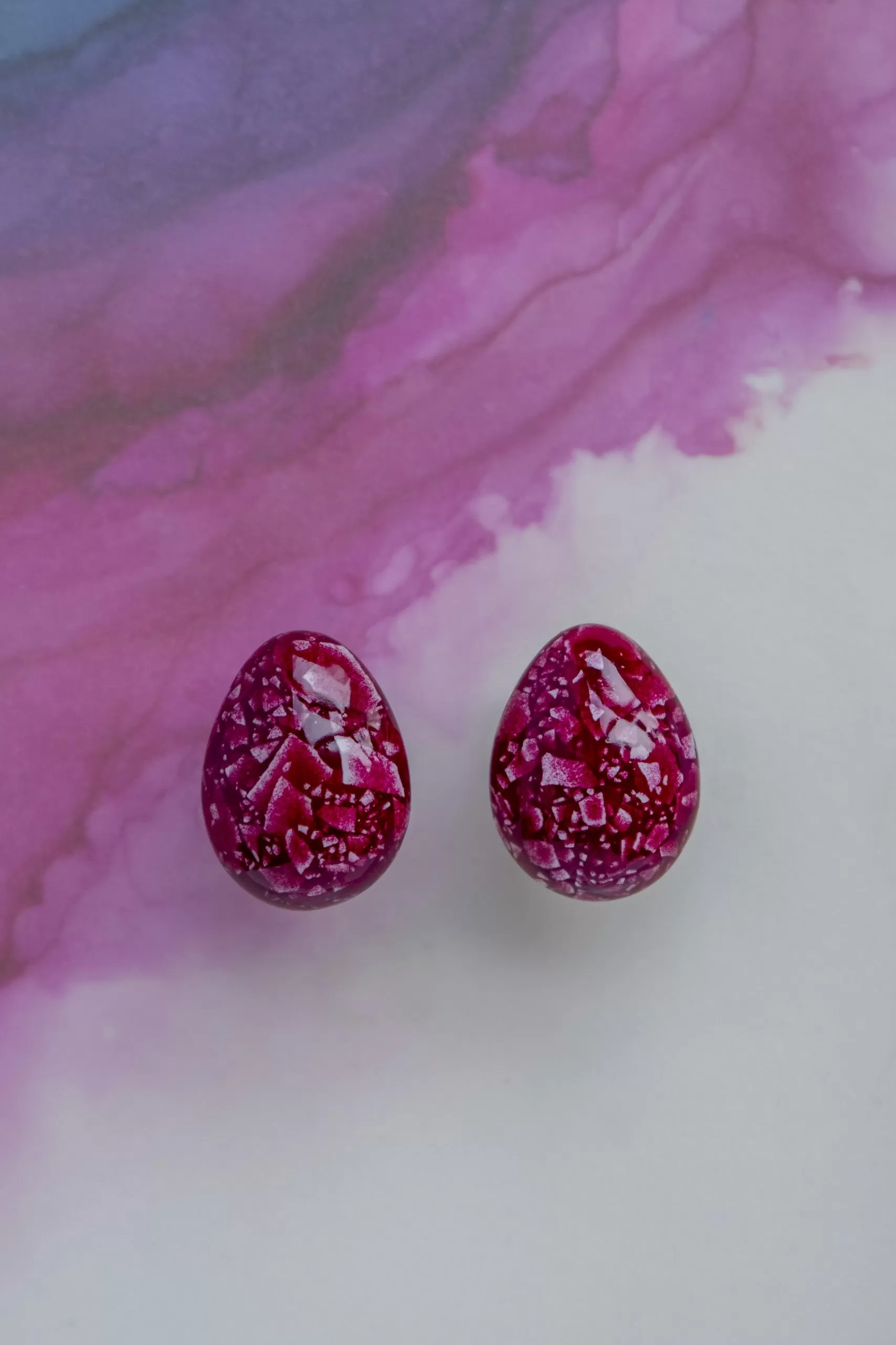 earrings SCRAMBLED EGGS MUNA by Laura Saks