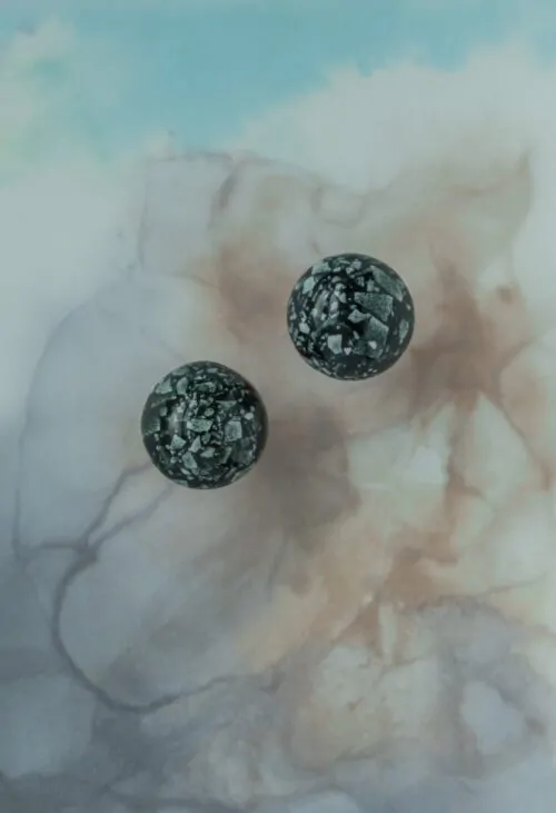 earrings SCRAMBLED EGGS MUMM by Laura Saks