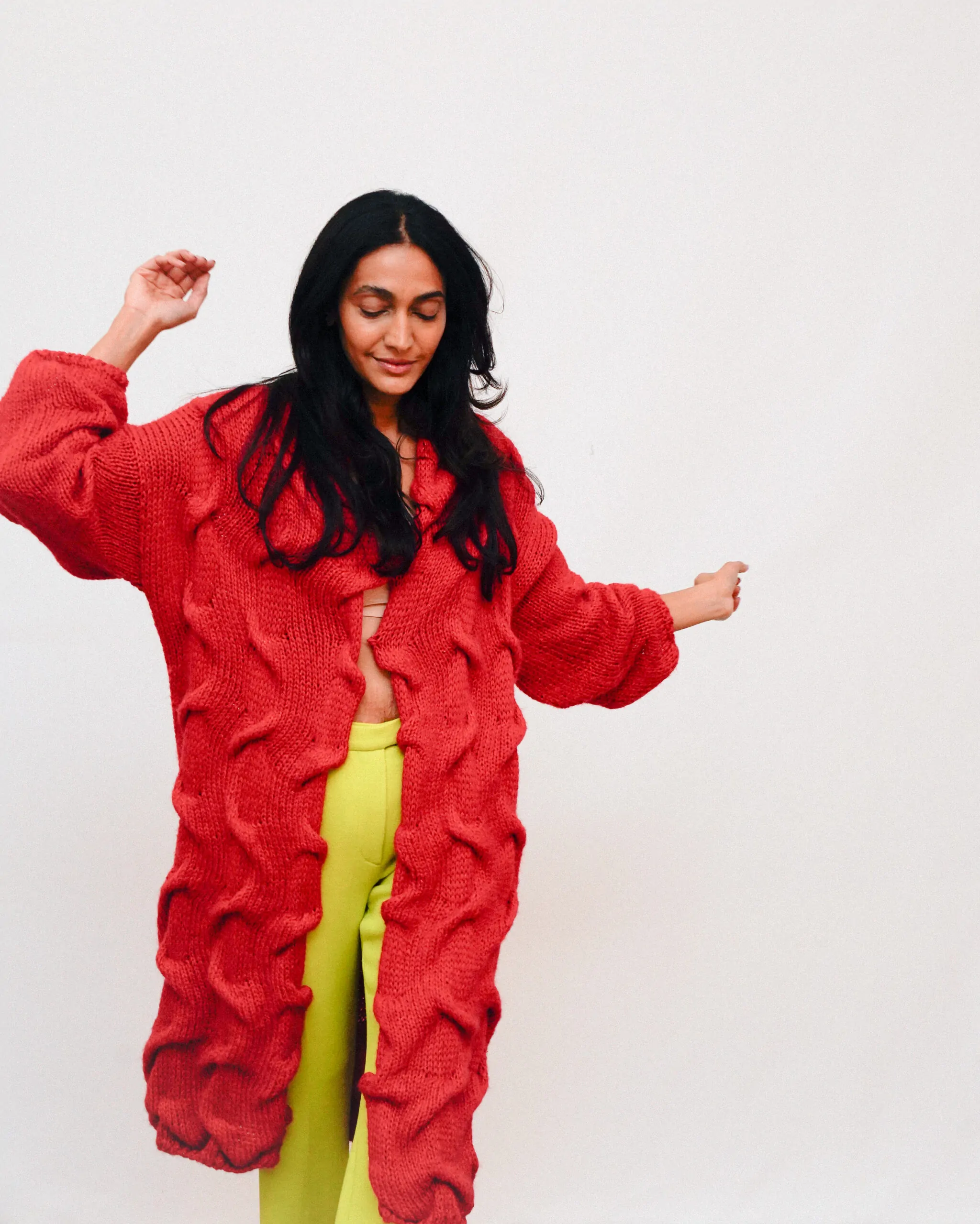 cardigan WAVES by Helena Tikunova Design