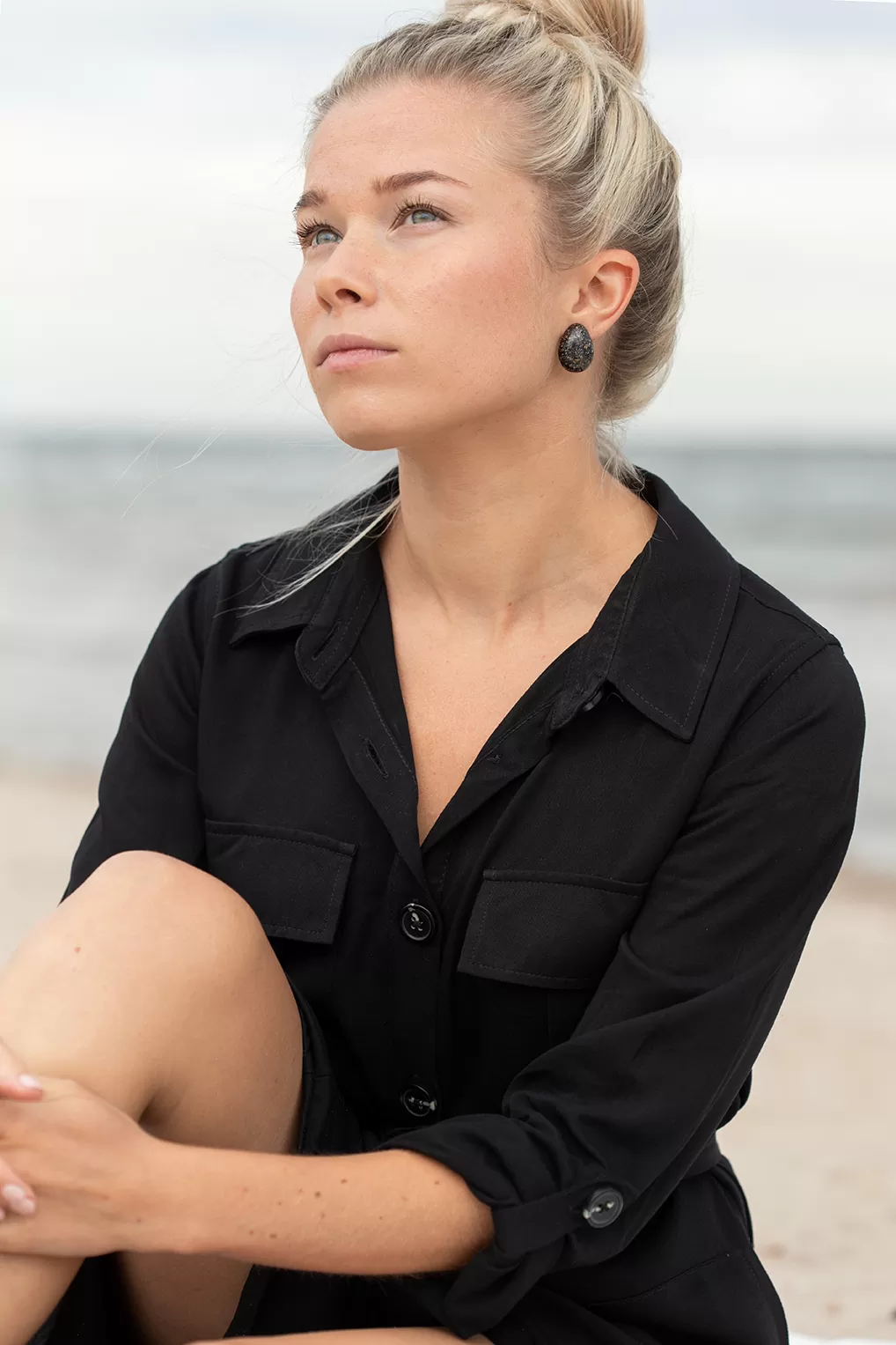 earrings SCRAMBLED EGGS MUNA by Laura Saks