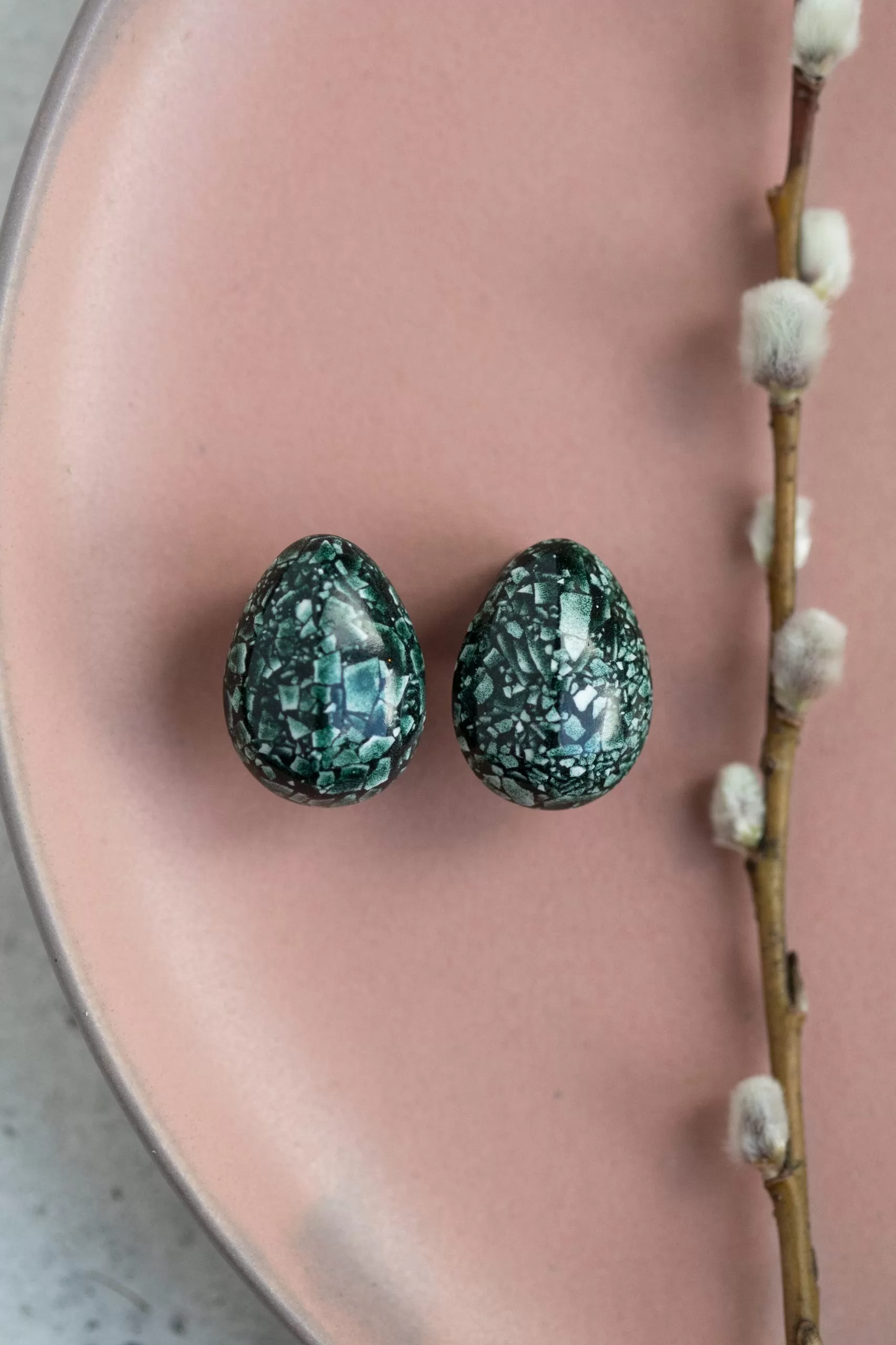 earrings SCRAMBLED EGGS MUNA by Laura Saks