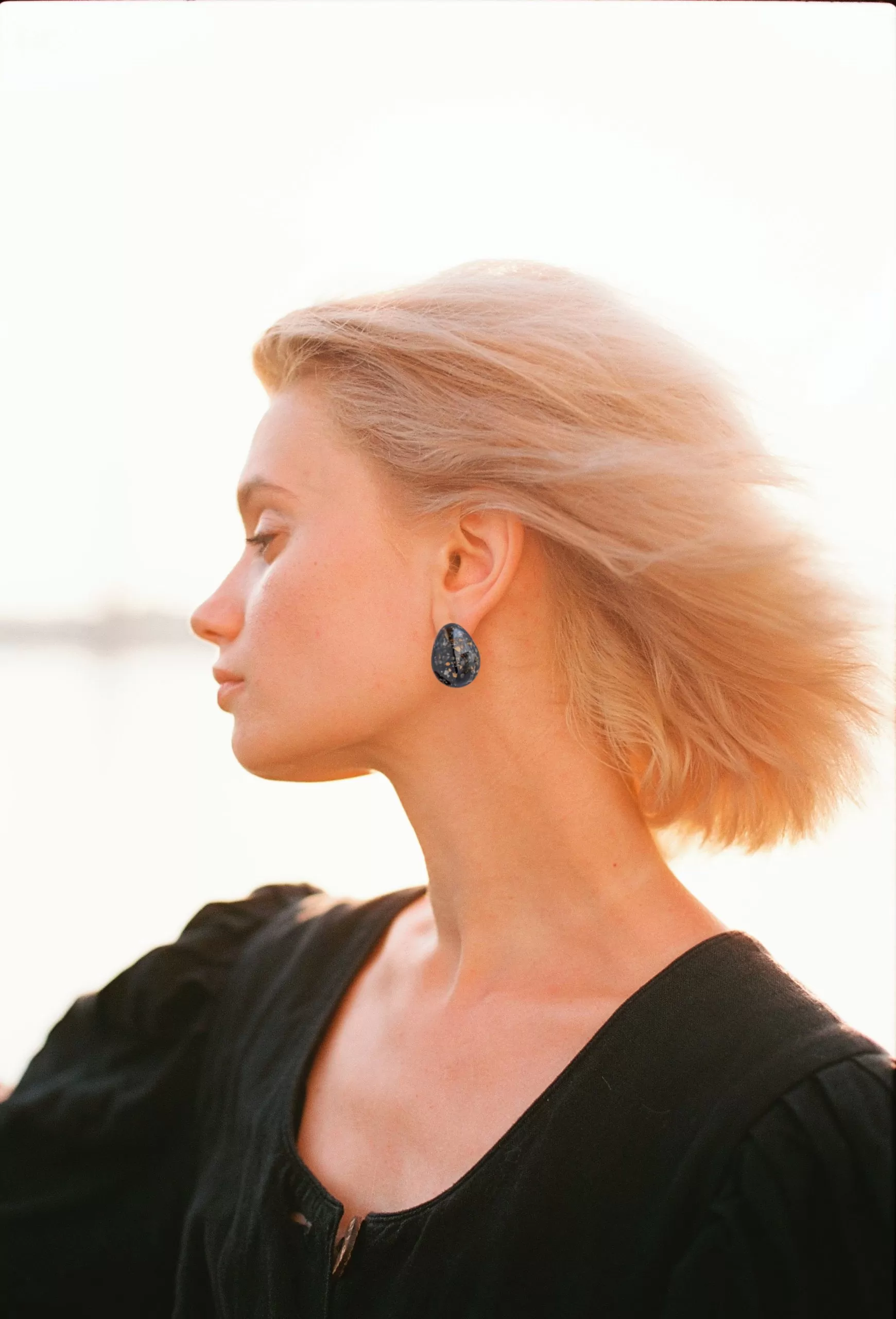 earrings SCRAMBLED EGGS MUNA by Laura Saks