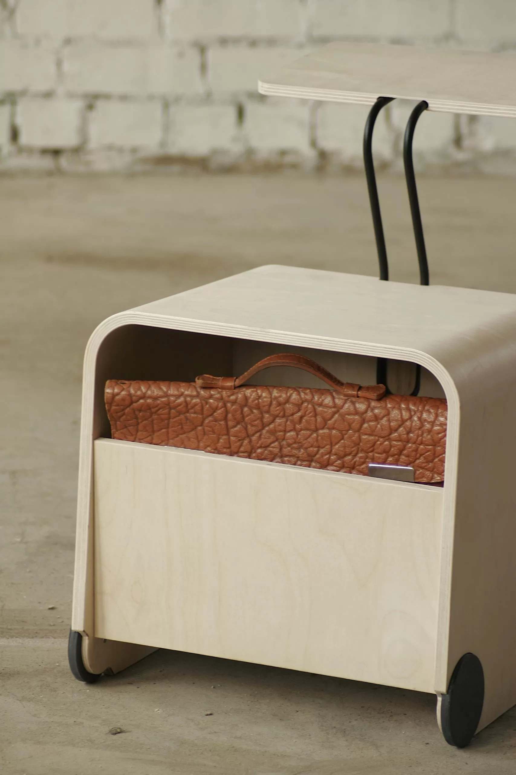 chair-bench-storage SNAILBOX by Elmet Treier