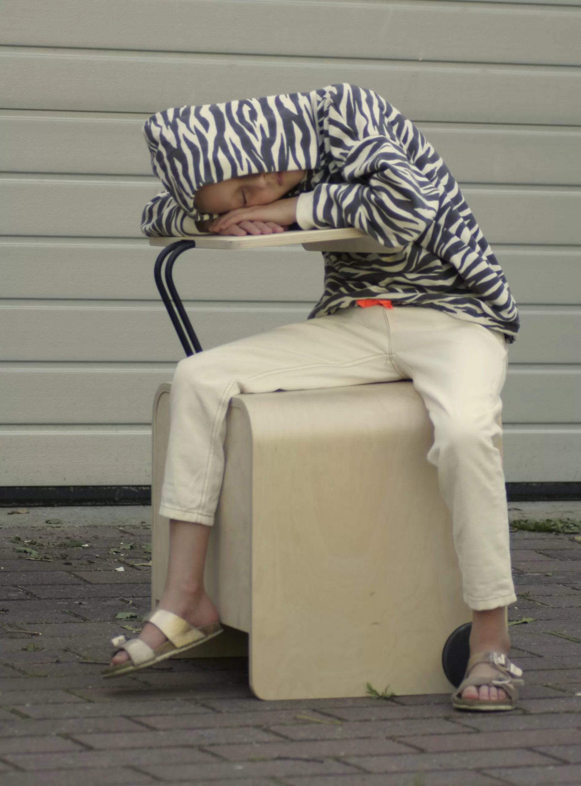 chair-bench-storage SNAILBOX by Elmet Treier