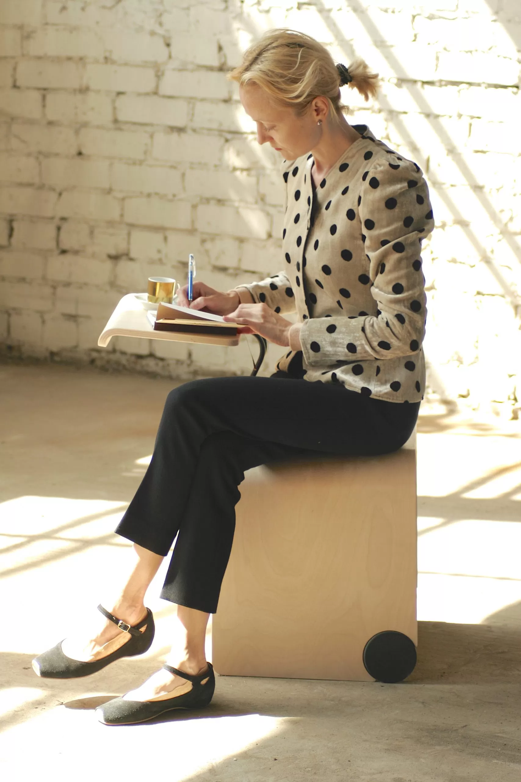 chair-bench-storage SNAILBOX by Elmet Treier